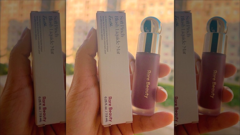 Rare Beauty liquid blushes