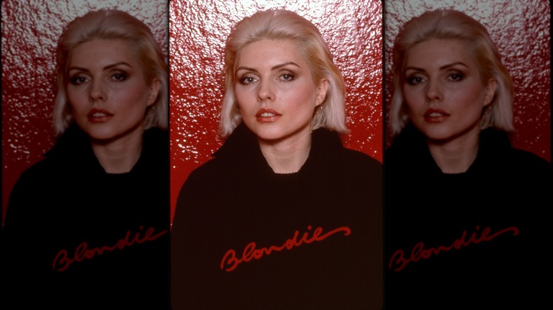 Debbie Harry of American punk rock band Blondie, in New York 1975