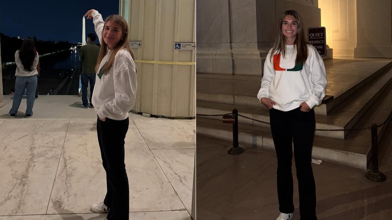 Kai Trump in Washington D.C.