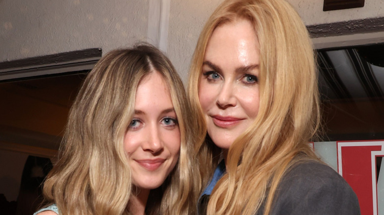 Sunday Rose Kidman Urban and Nicole Kidman attend W Magazine's Annual Best Performances Party at Chateau Marmont on January 4, 2025 in Los Angeles, California (2025)