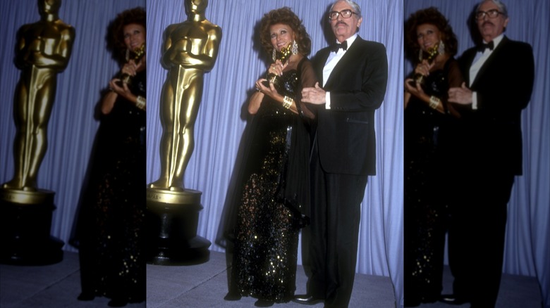 Sophia Loren at the 1991 Academy Awards
