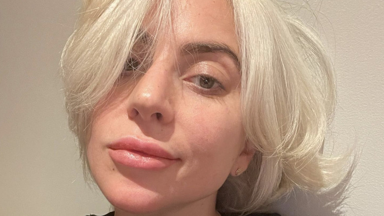 Lady Gaga without makeup