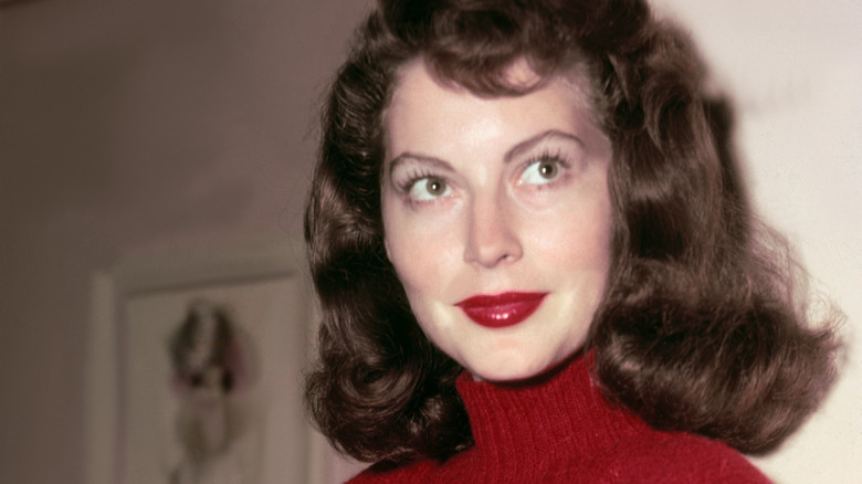 Ava Gardner smiling