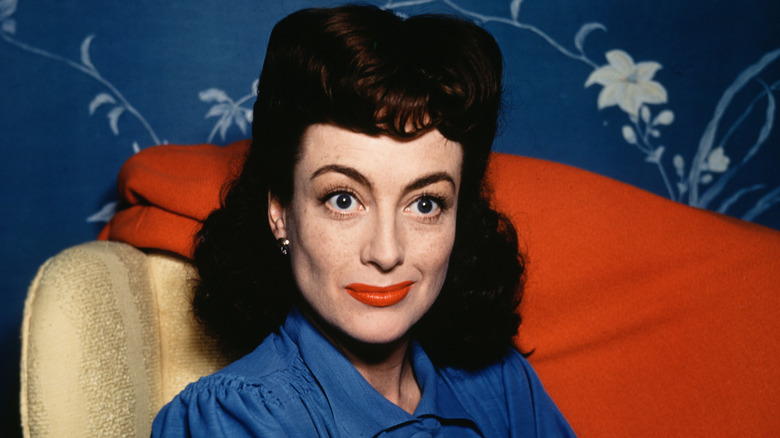 Joan Crawford smiling