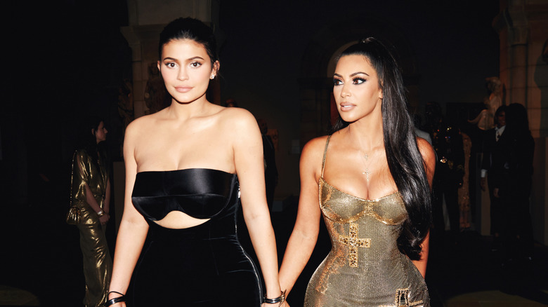 kylie Jenner and Kim Kardashian