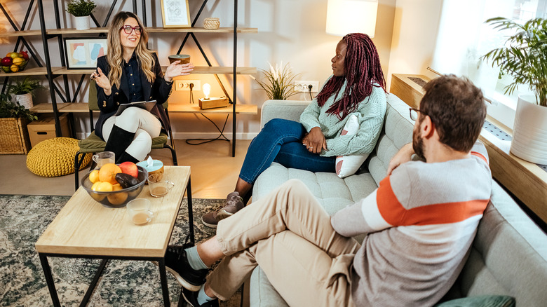 Hhealthy discussion in therapy