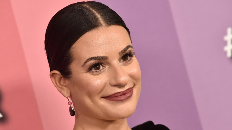 Lea Michele smiling
