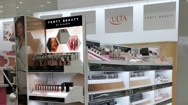 Fenty Beauty display at Ulta