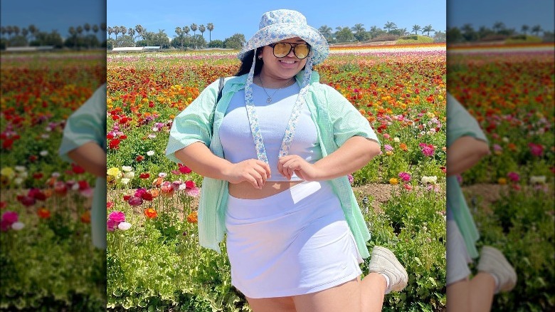 Pastel green button-down overshirt