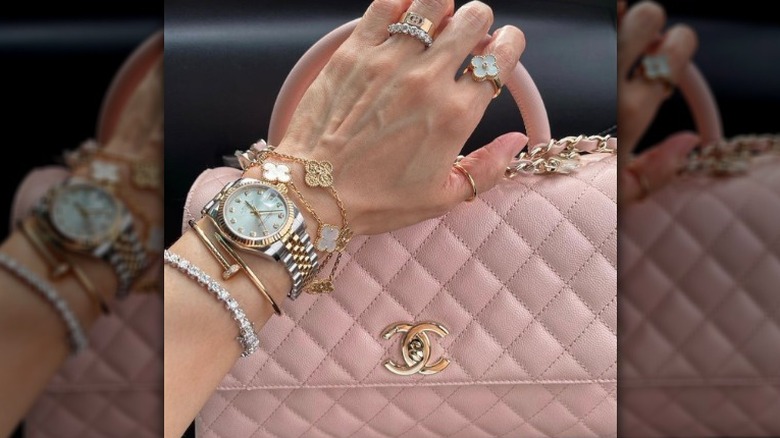 Gold and silver accessories and jewelry