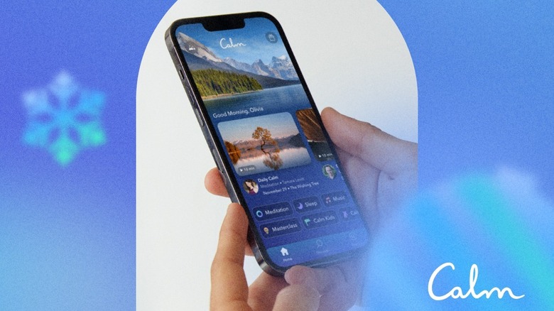 Promo for the Calm app