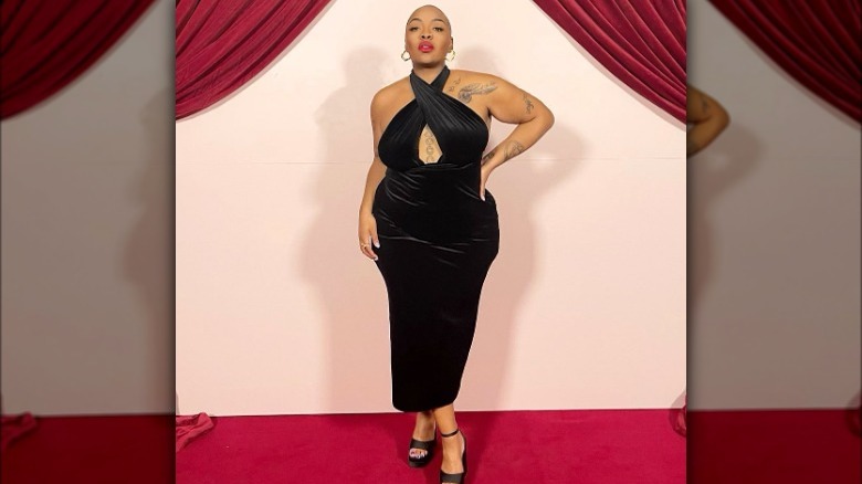 Nyome Nicholas-Williams posing 