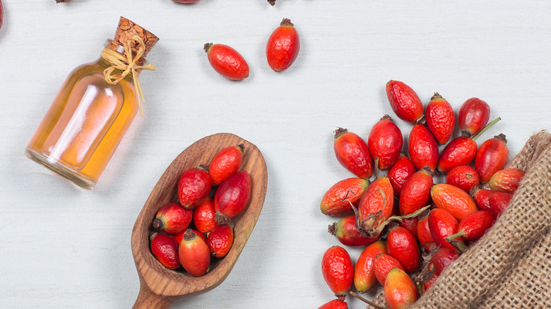 essential oil of rose hip seeds