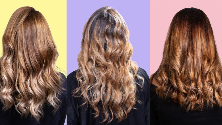 different brond hair styles