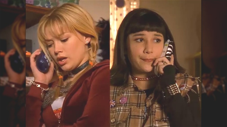 lizzie mcguire double braid hairstyle