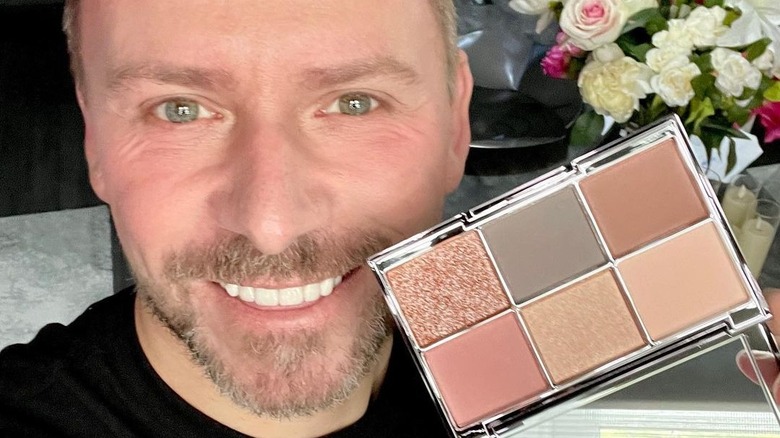 Makeup artist Wayne Goss smiling