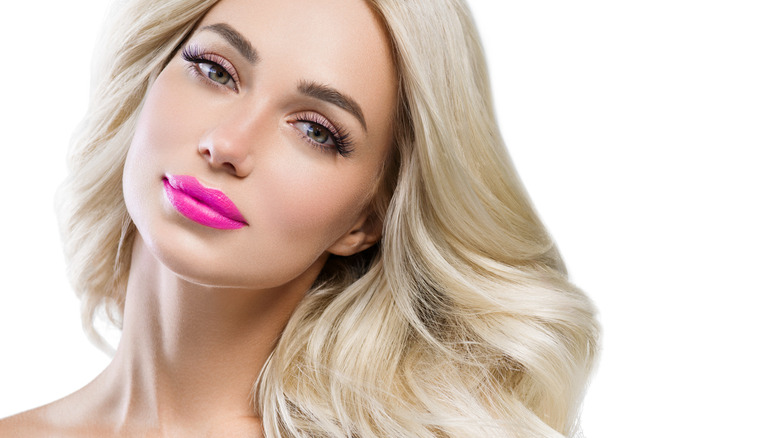 barbie-inspired makeup look