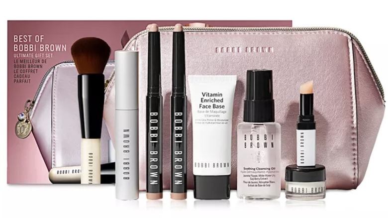 Bobbi Brown gift set with pink bag