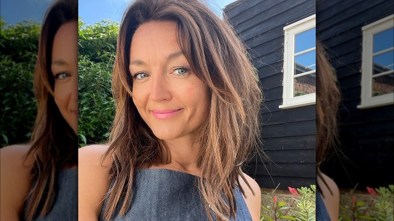 A woman with choppy layers