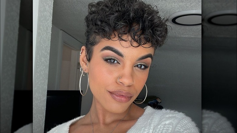 curly pixie haircut