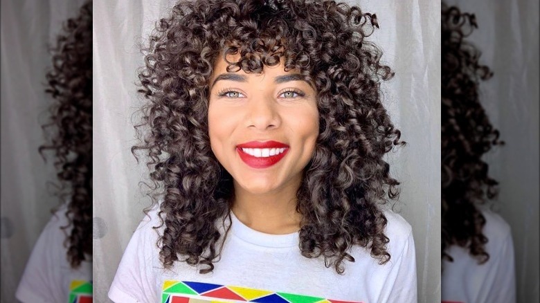 curly shag with fringe