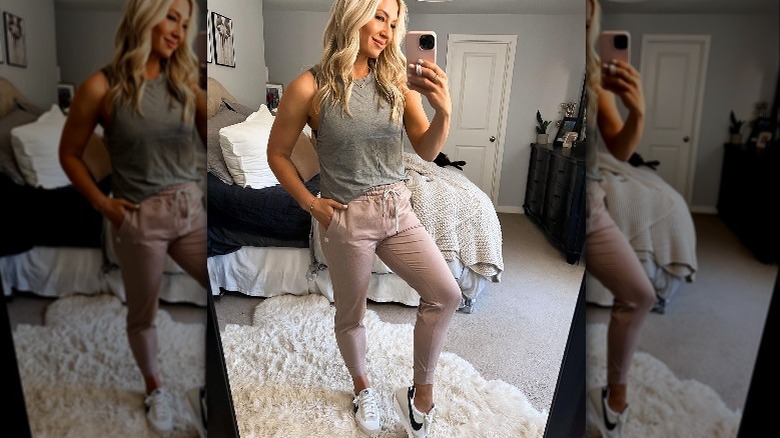 athleisurewear and nikes