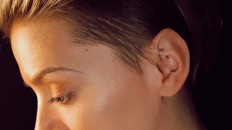 rook and other piercings