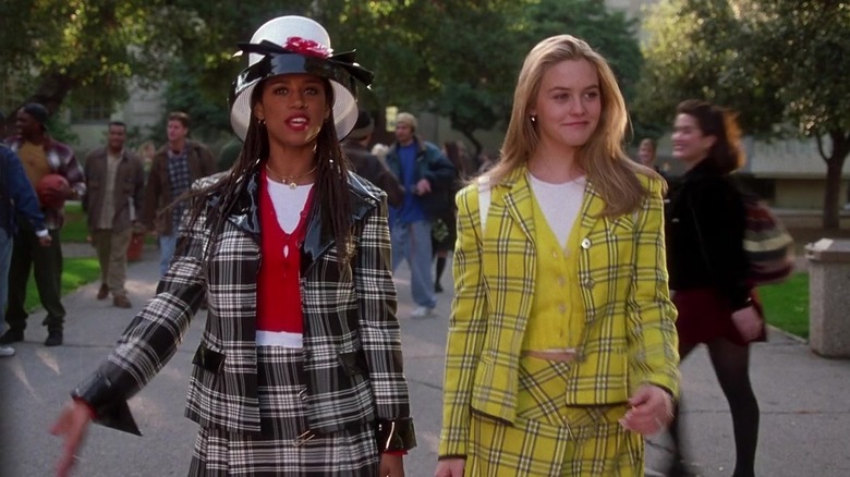 Alicia Silverstone and Stacey Dash as Cher Horowitz and Dionne Davenport in "Clueless"