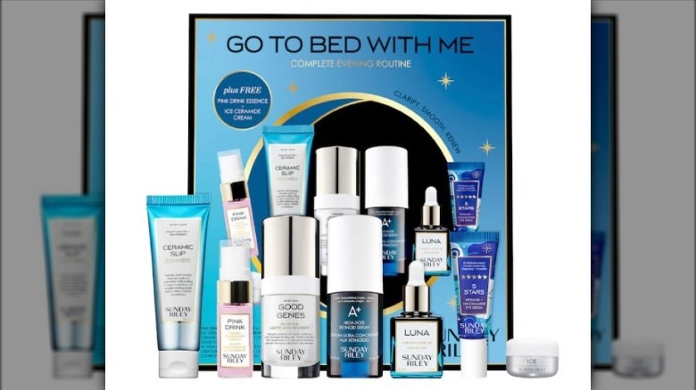 Sunday Riley PM gift set