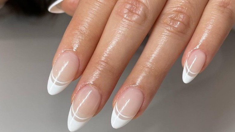 double french manicure