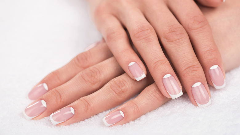 double french manicure