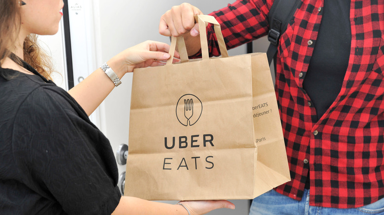 Uber Eats delivery