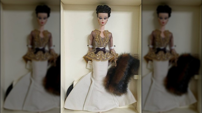 Châtaine Barbie in original packaging 