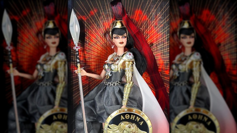 Barbie as Athena 