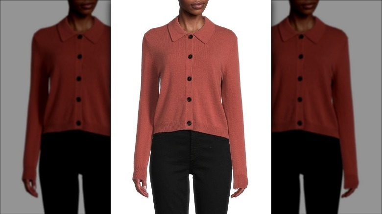 Saks Fifth Avenue Polo Cashmere Cardigan