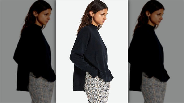 Brixton Oversized Cashmere Sweater 