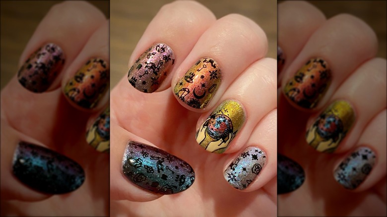 mystical nail designs