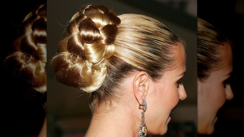 model hair Heidi Klum