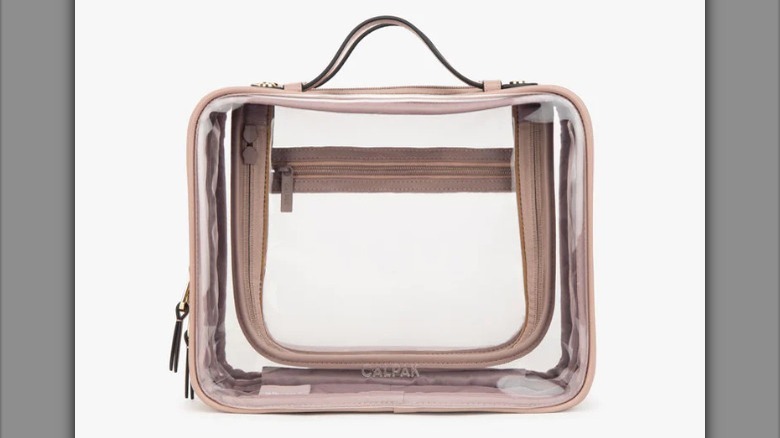 Calpak Clear Cosmetics Case