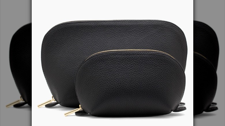 Cuyana Leather Travel Case Set 