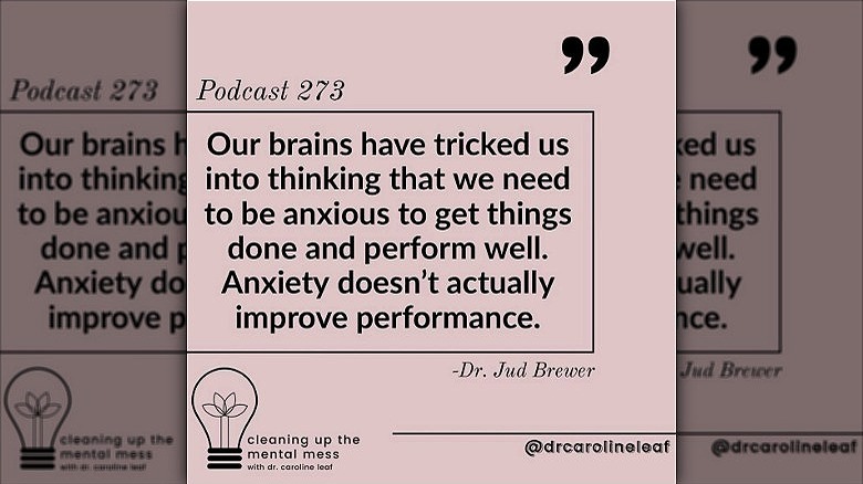 cleaning up the mental mess podcast quote