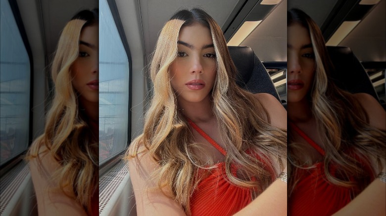 Long hair with long layers