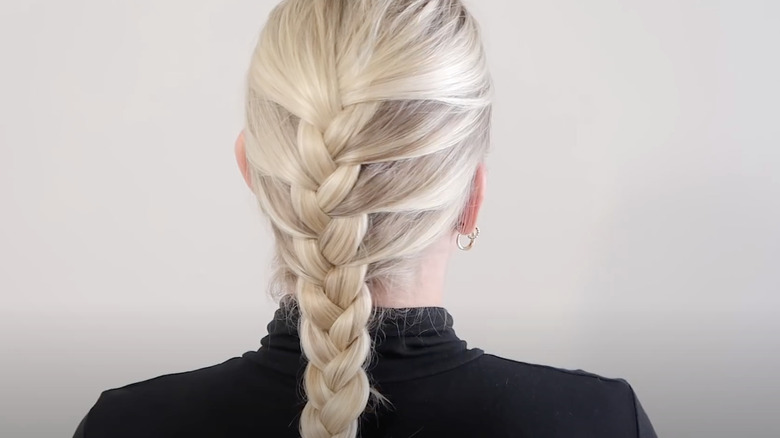 Single french braid 
