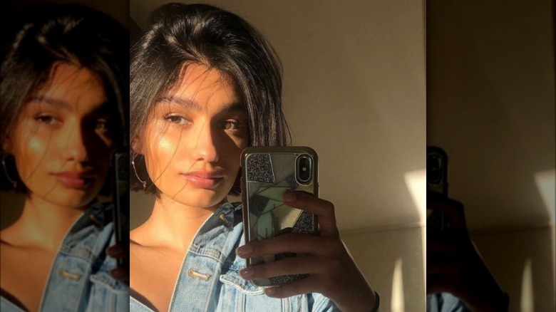 woman with italian bob