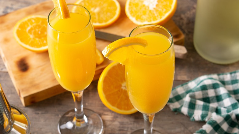 Non-Alcoholic Mimosa