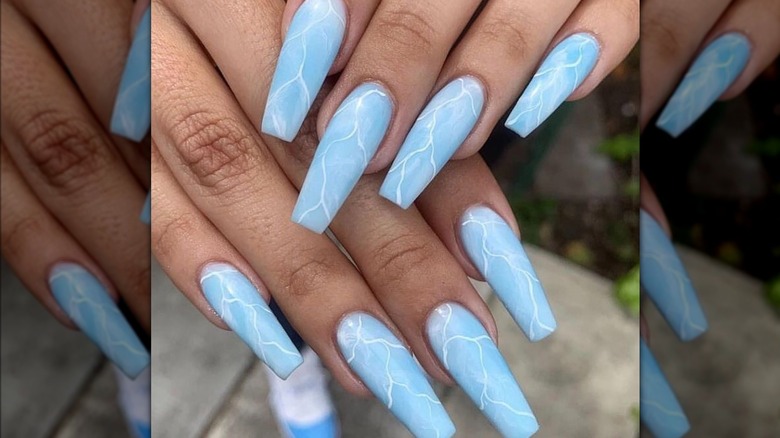 Thunderstorm nails