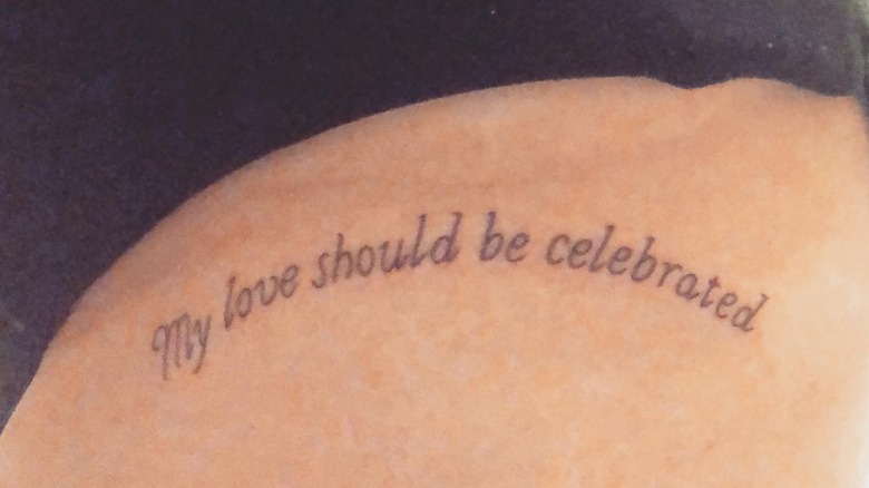 Tolerate it taylor swift tattoo