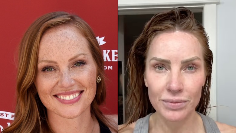 Mina Starsiak Hawk in 2017 and 2025