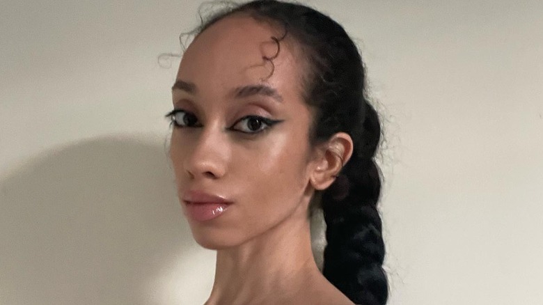 Braid with wispy front pieces