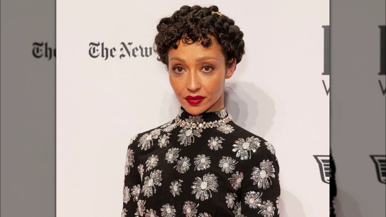 ruth negga with short pixie cut